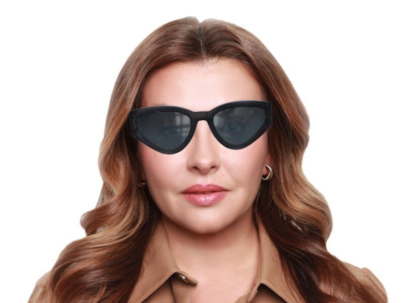 Christian Dior Sunglasses CatStyleDior1 8072K BlackGrey 5320145mm   EyeSpecscom