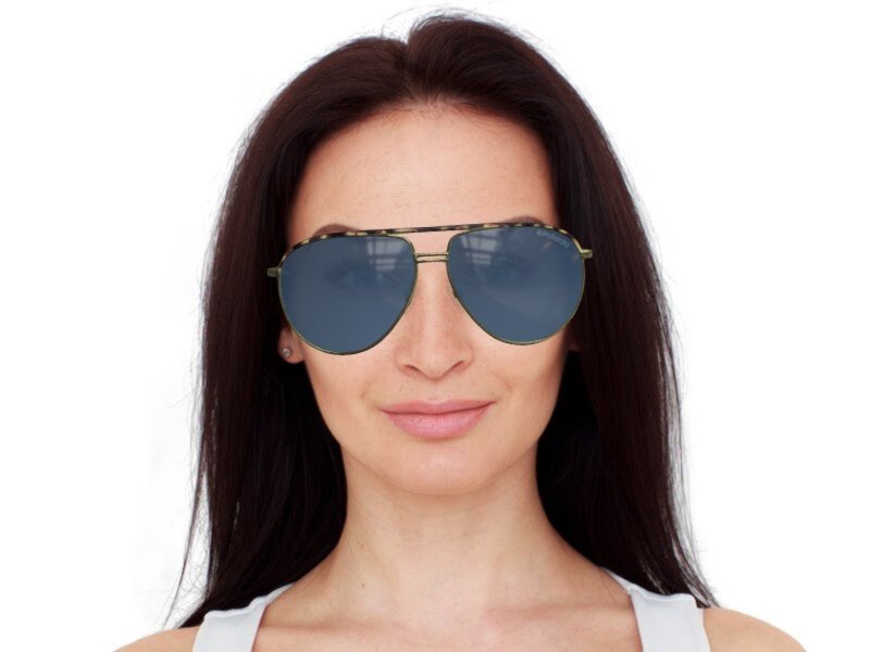 Polaroid Men's PLD 2089/S/X Polarized Pilot Sunglasses, Gold Brown, 61mm,  13mm